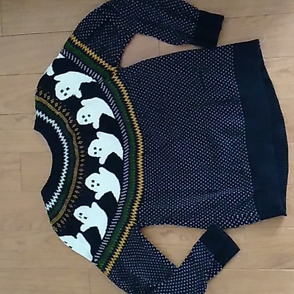 Spooky Ghost Sweater Mod Cloth